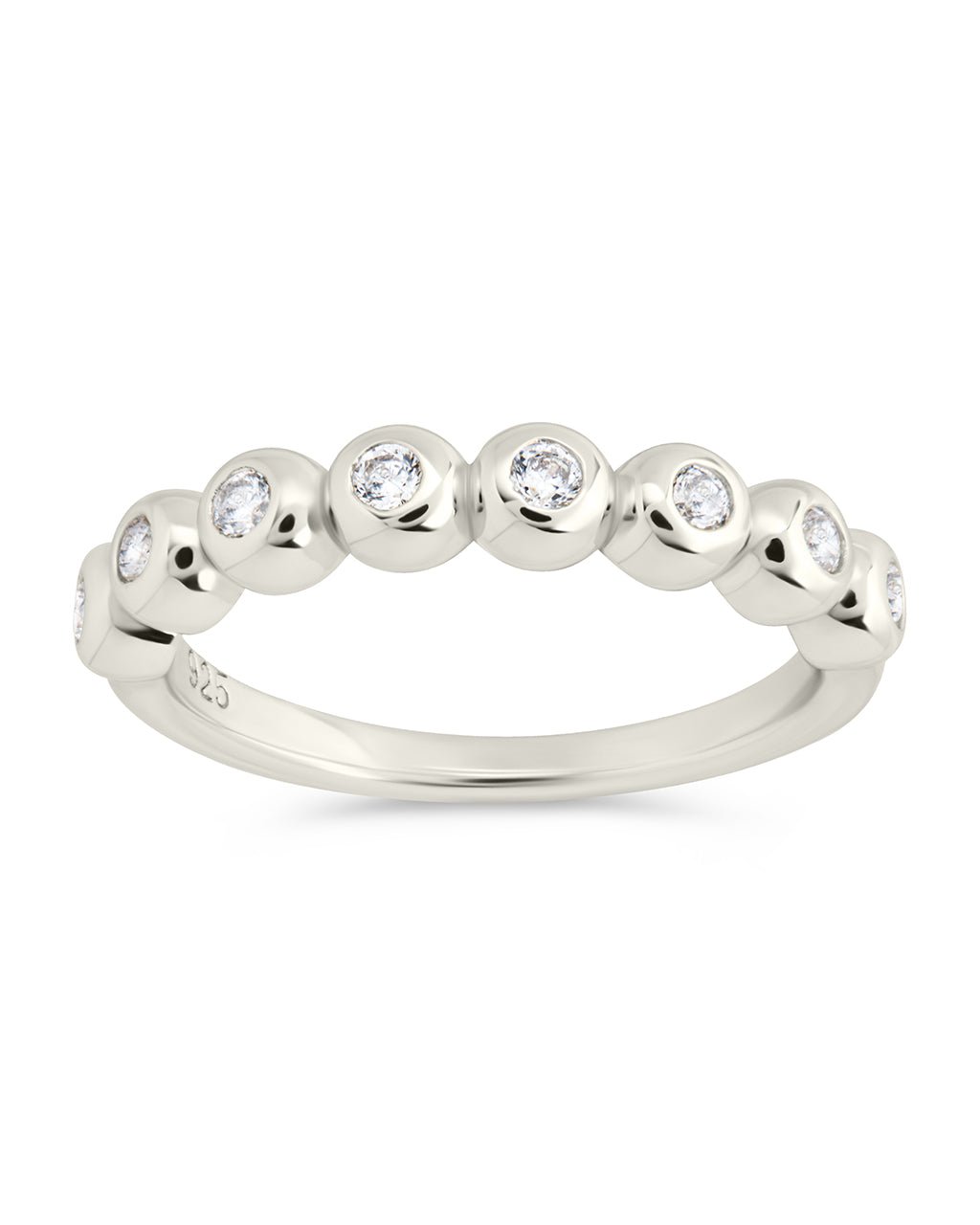 Trisha CZ Bezel Ring