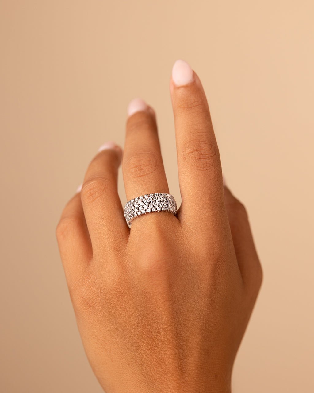 Yvonne CZ Stacking Ring