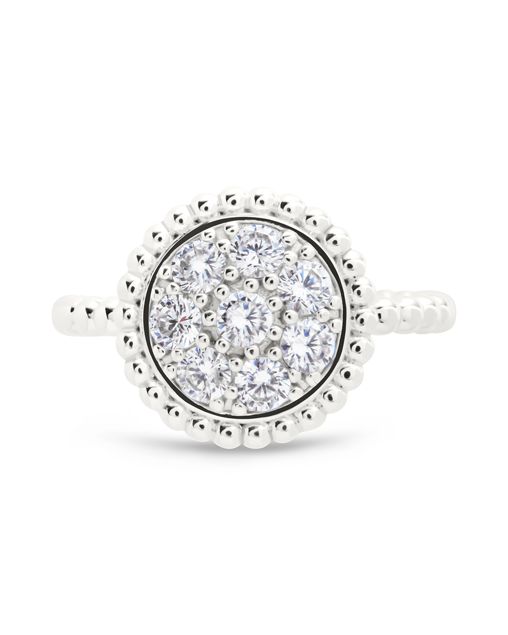 Casey CZ Circle Ring