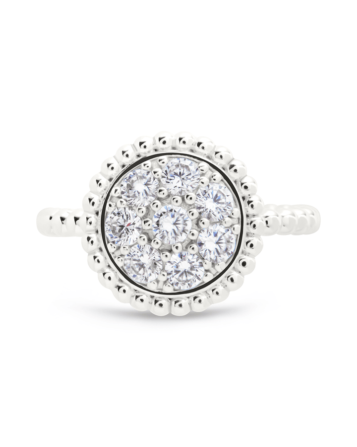 Casey CZ Circle Ring
