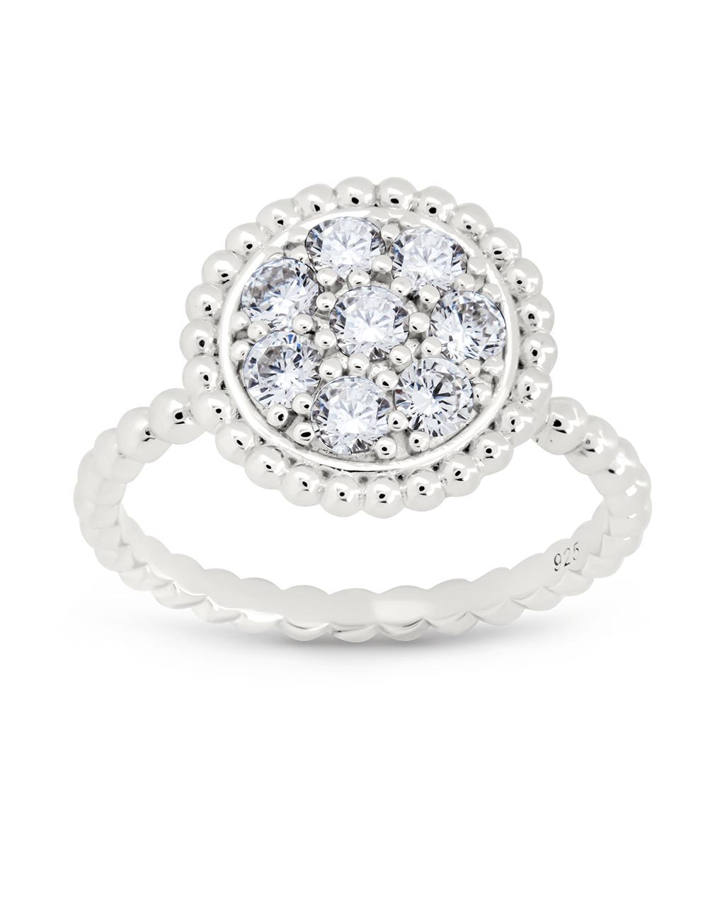 Casey CZ Circle Ring
