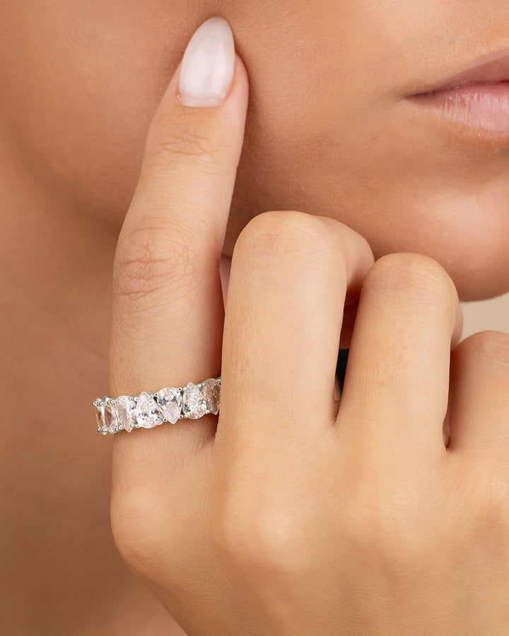 Janis CZ Eternity Band Ring