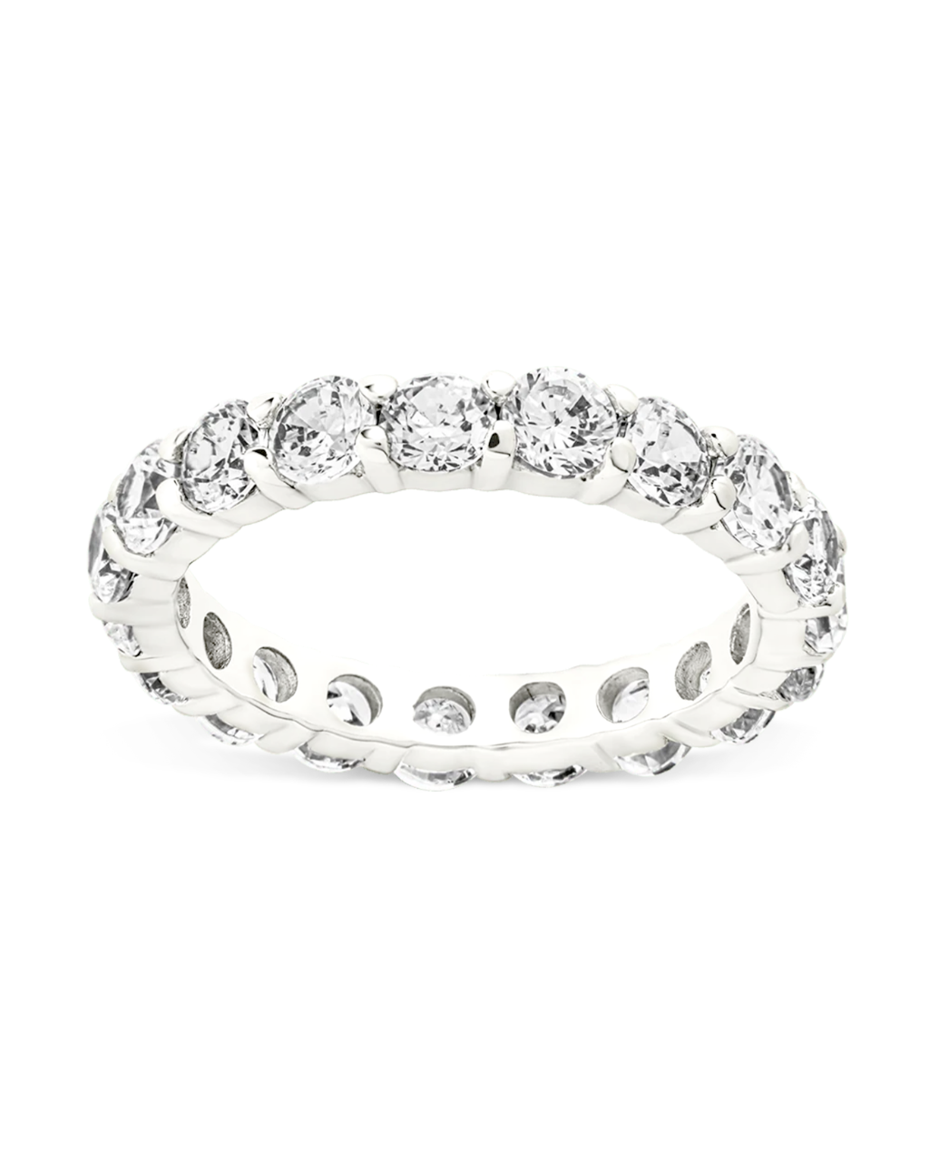 Gracie CZ Eternity Ring
