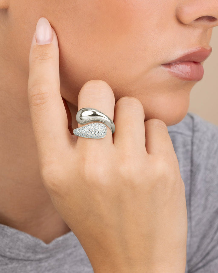 Cecilia CZ Open Ring