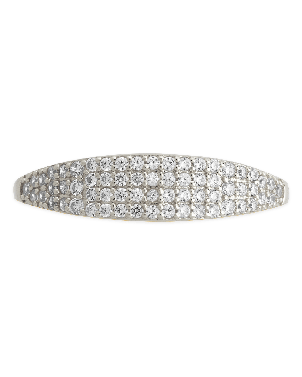 Pave Signet Ring