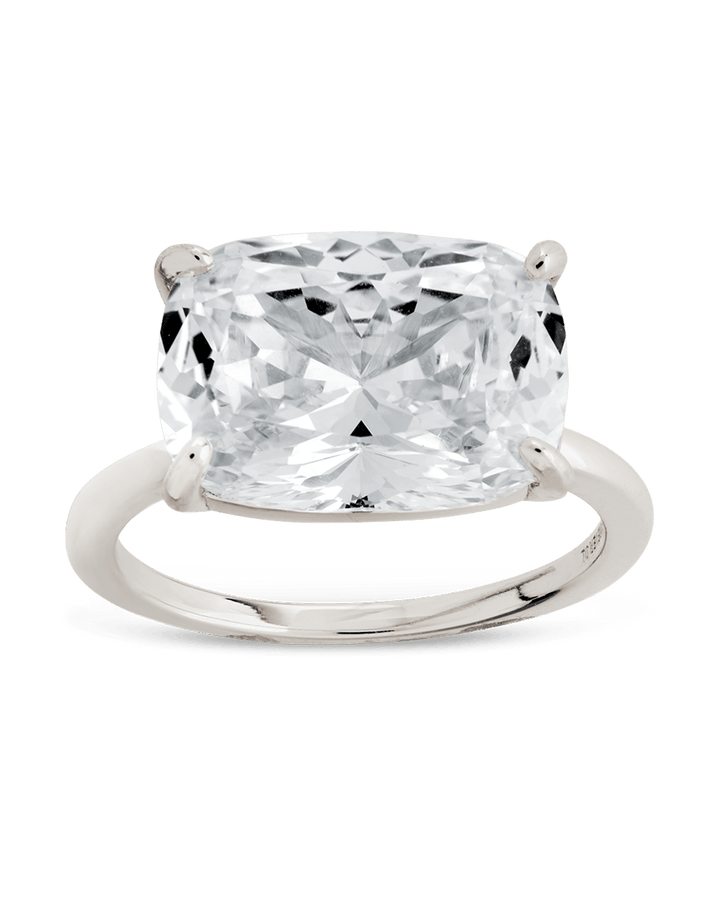 Cushion East-West Ring