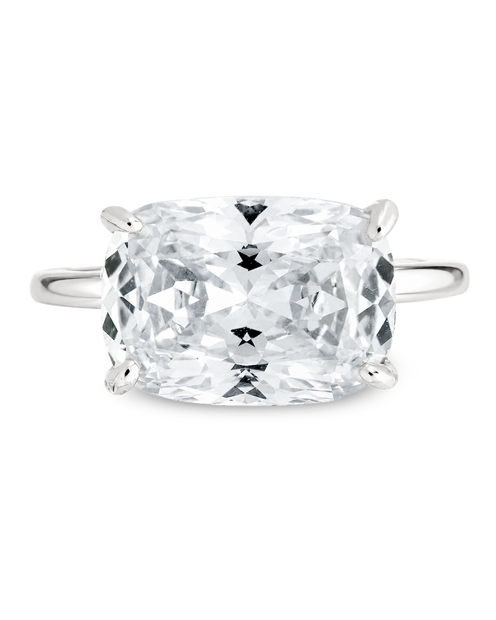 Cushion East-West Ring