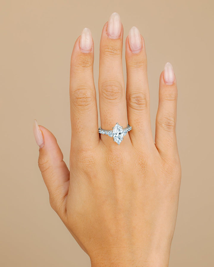 Marquise & Trillion Ring
