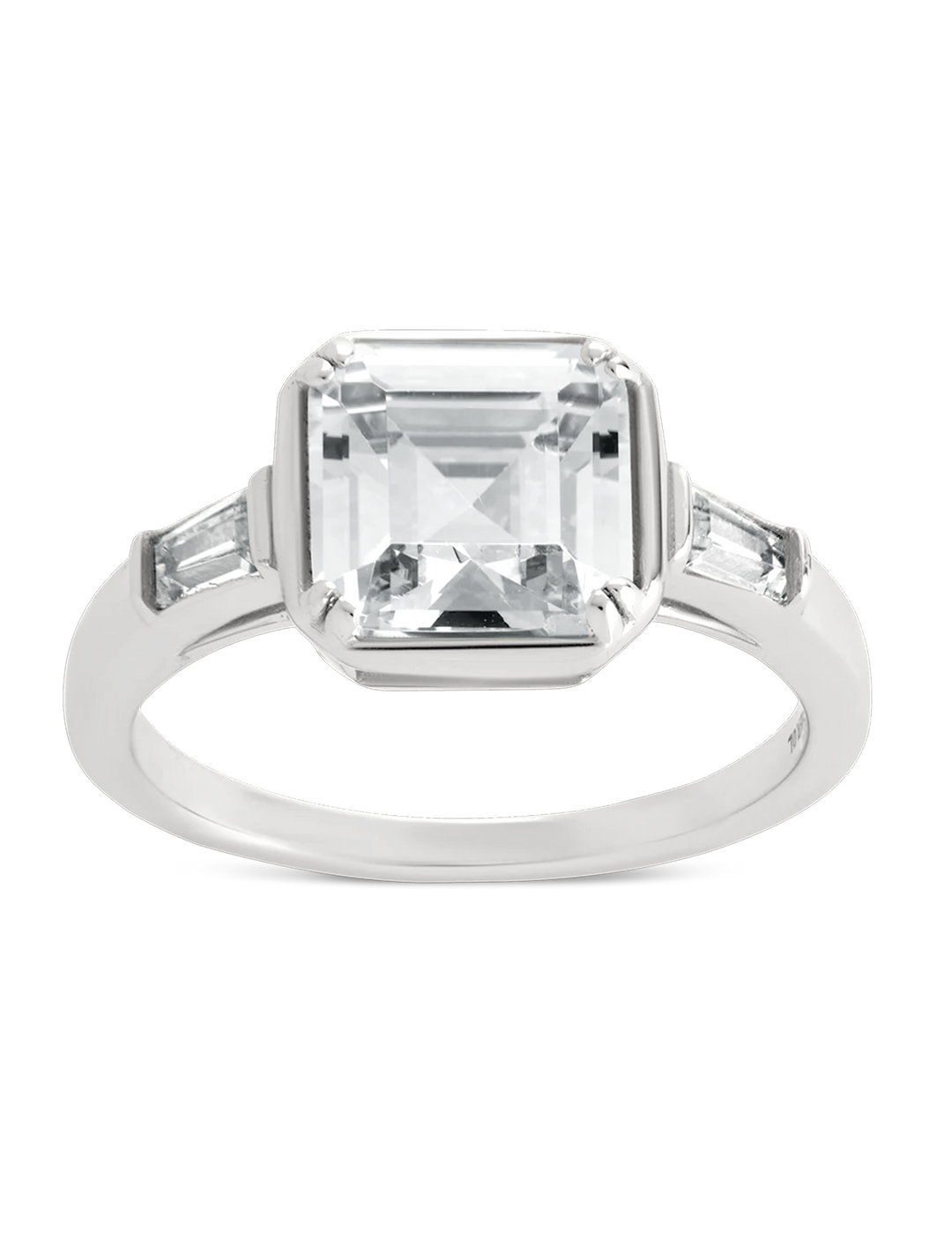 Asscher Baguette Ring