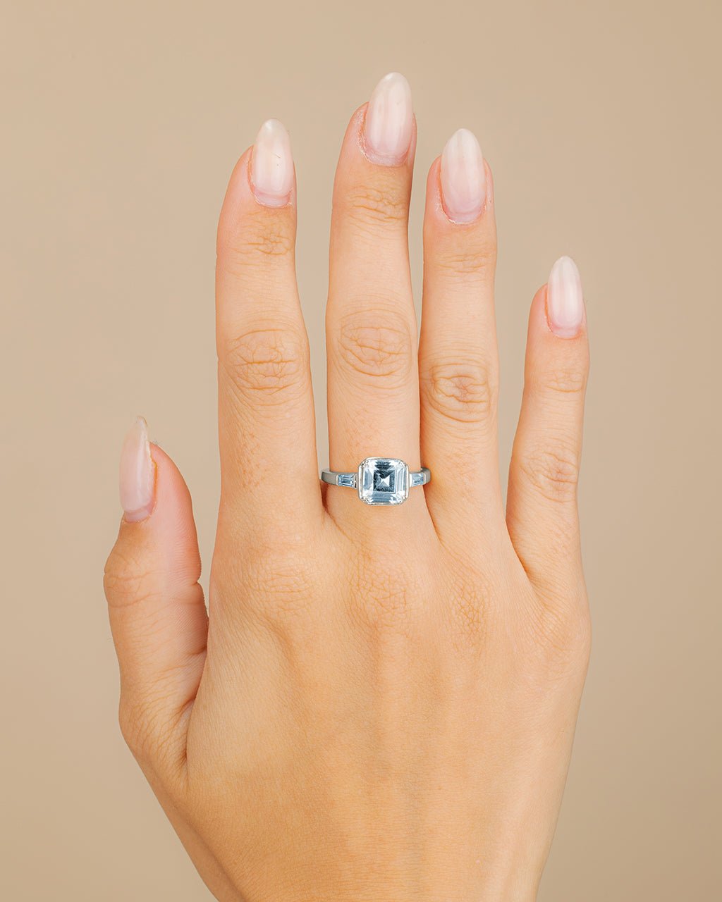 Asscher Baguette Ring