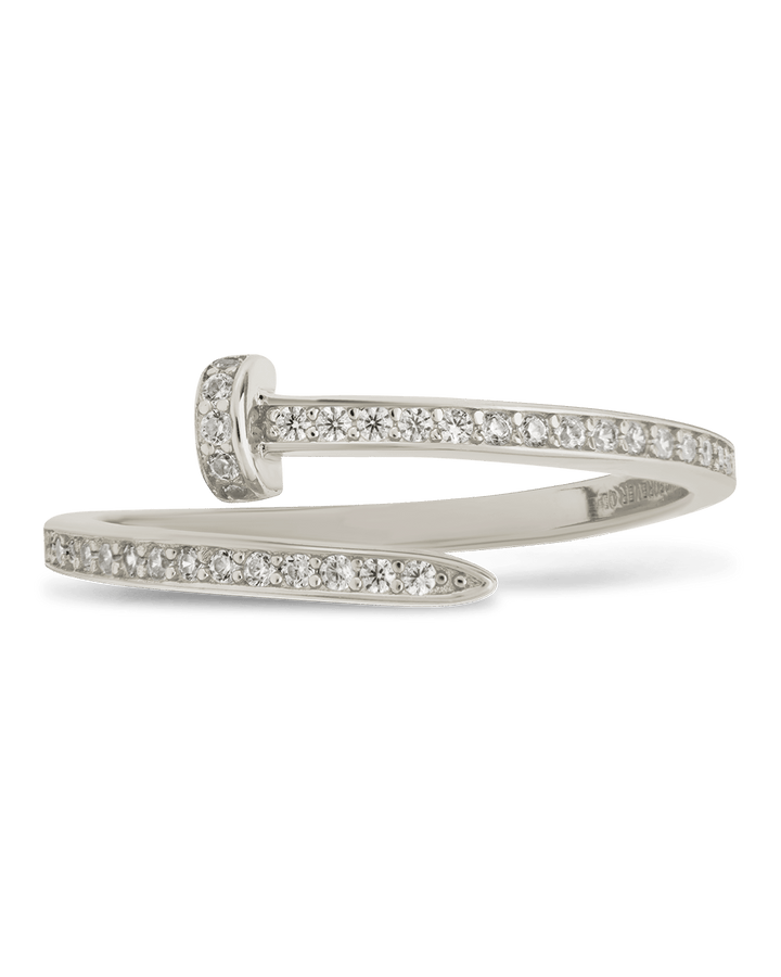 Journey Twisted Sparkle Wrap Ring