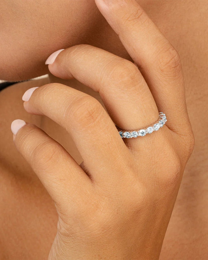 Gracie CZ Eternity Ring