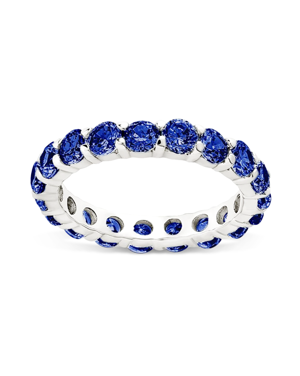 Gracie Sapphire CZ Eternity Ring