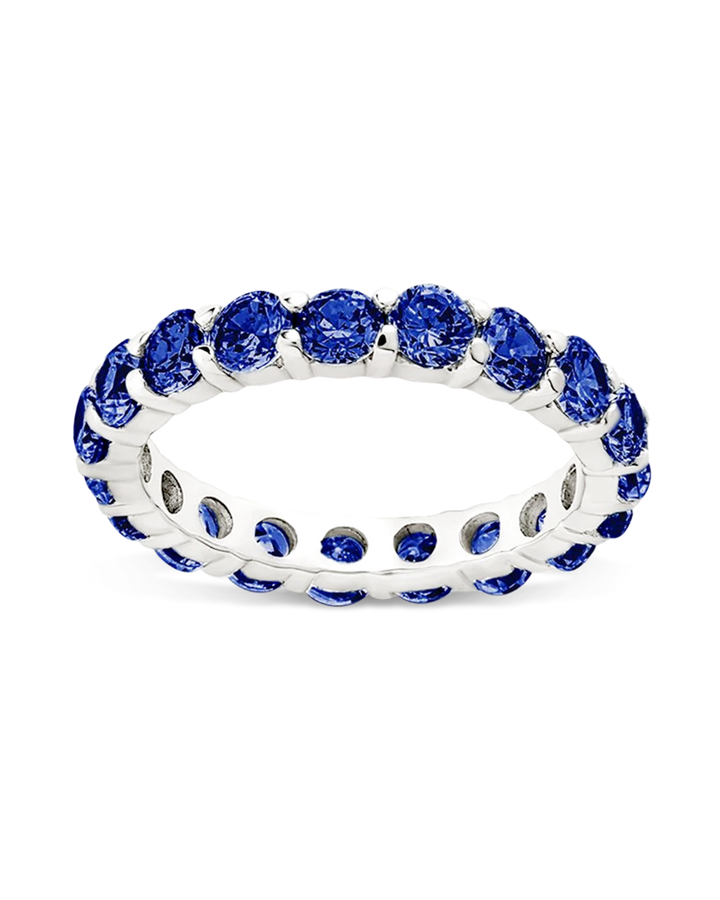 Gracie Sapphire CZ Eternity Ring