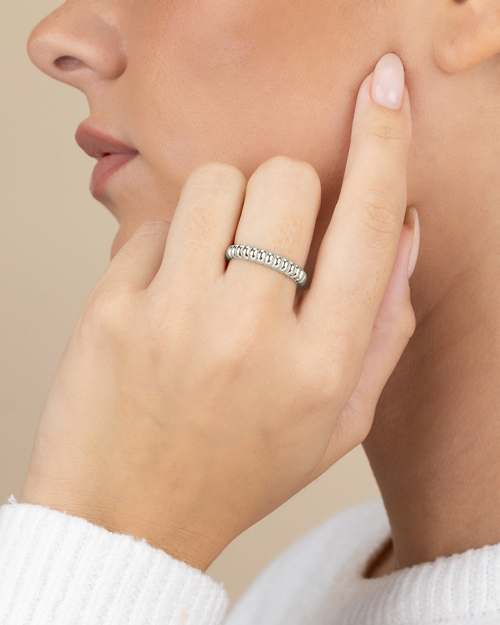 Bubble Band Ring