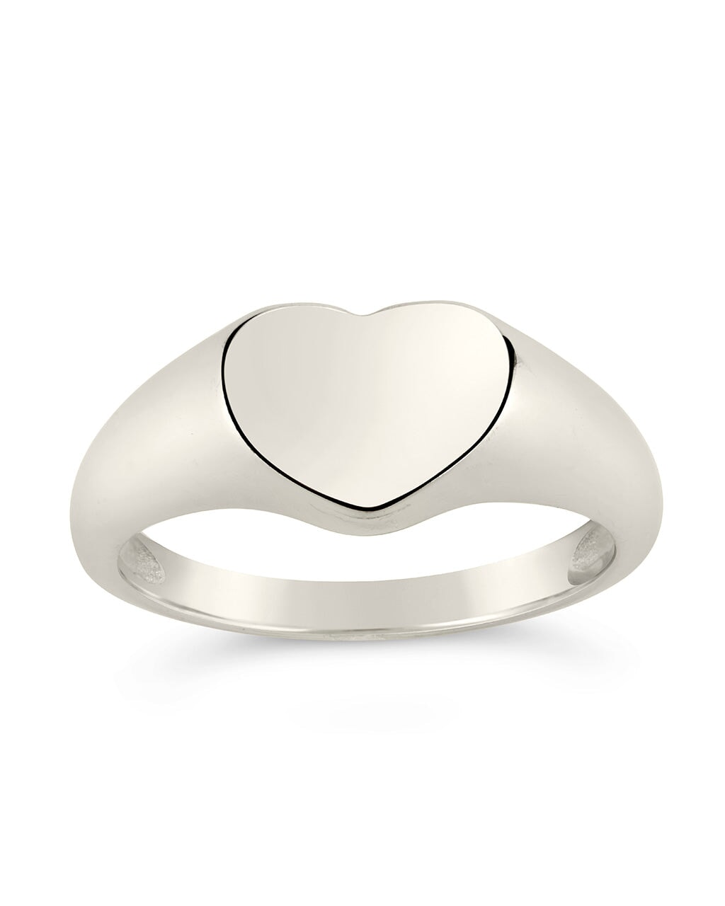 Cora Heart Signet Ring
