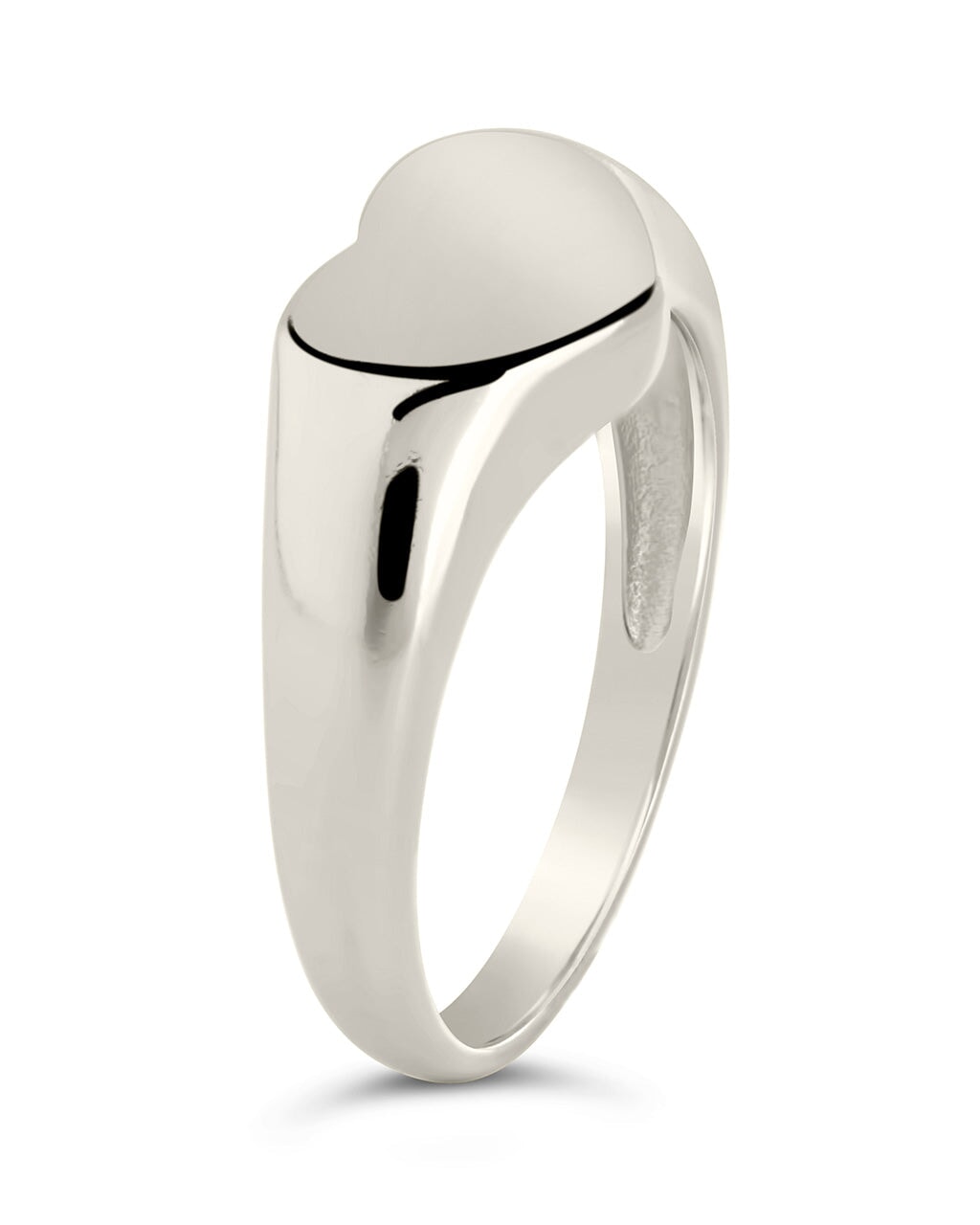 Cora Heart Signet Ring