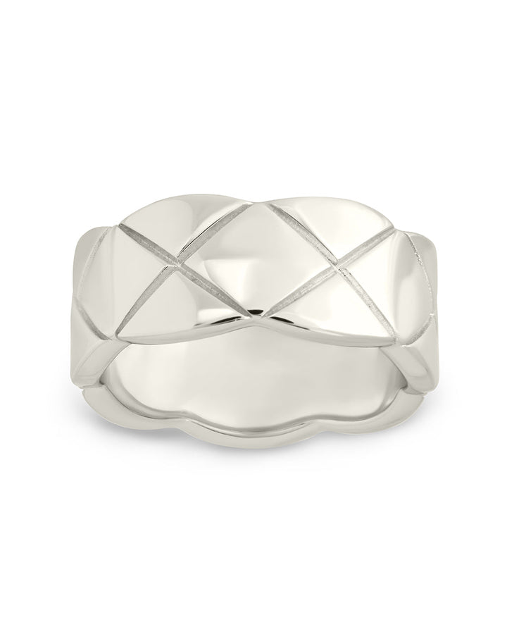 Audrey Quilted Textured Ring