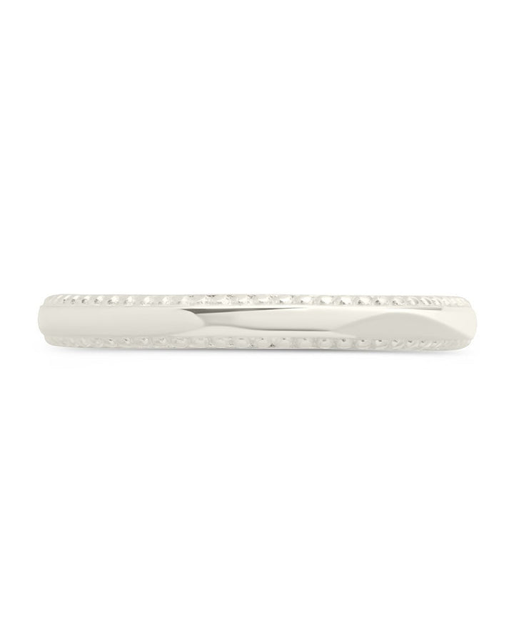 Kayden Thin Textured Ring