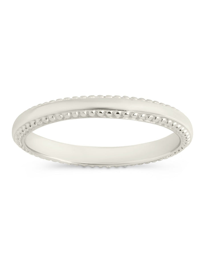 Kayden Thin Textured Ring