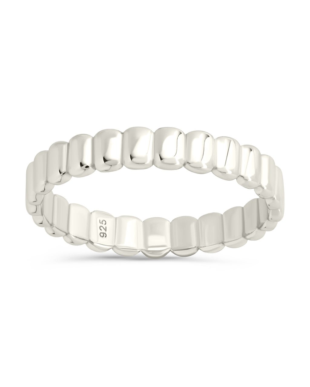 Stacey Textured Band Ring