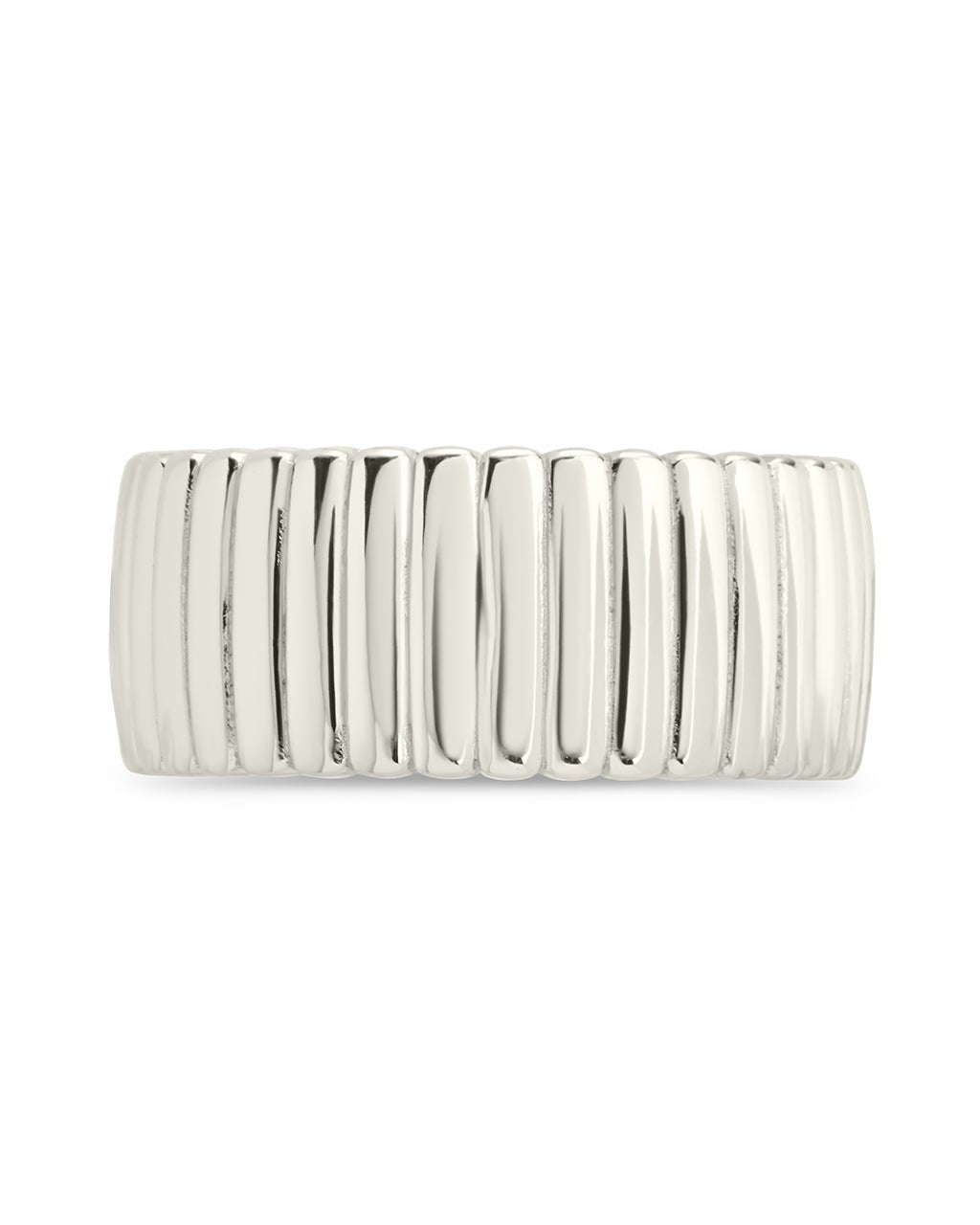 Robyn Ribbed Band Ring