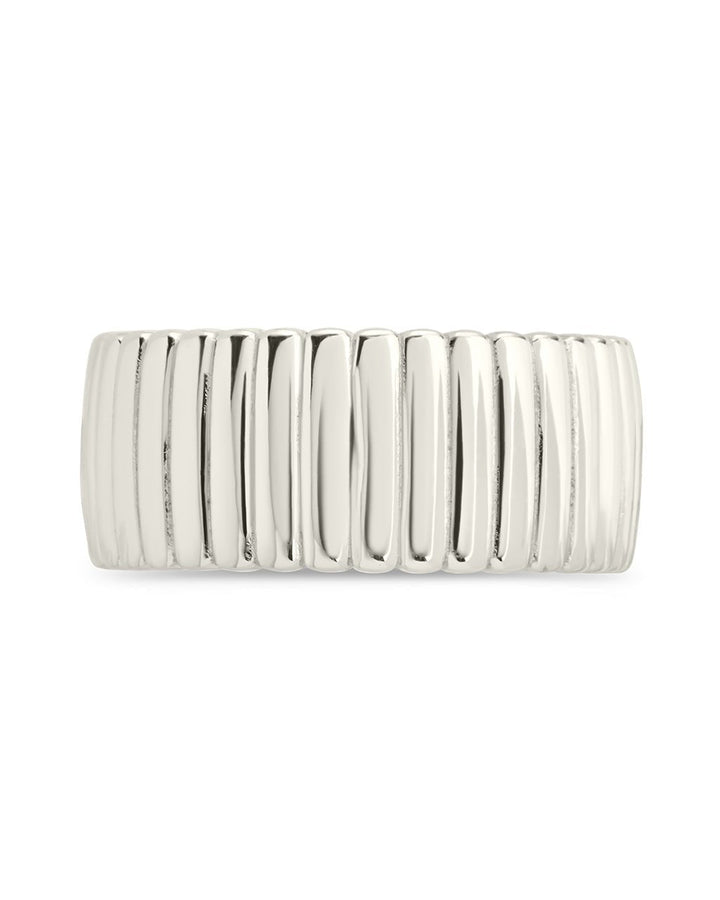 Robyn Ribbed Band Ring