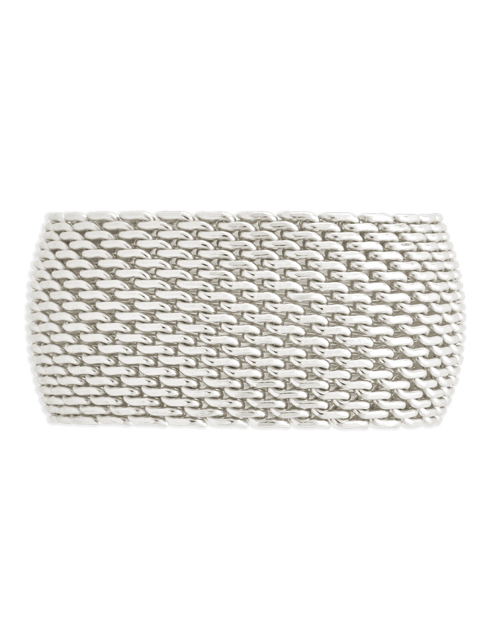 Wide Mesh Ring