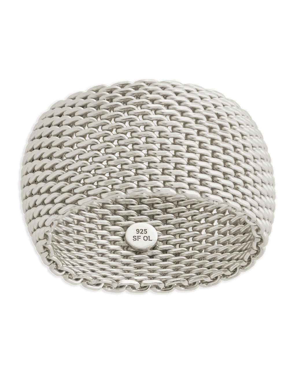 Wide Mesh Ring