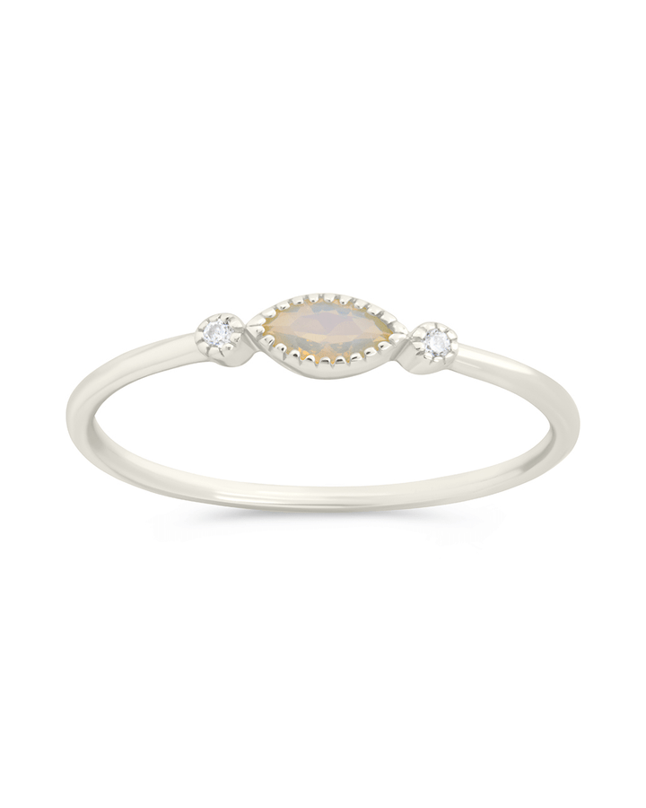 Karina CZ Mother of Pearl Ring