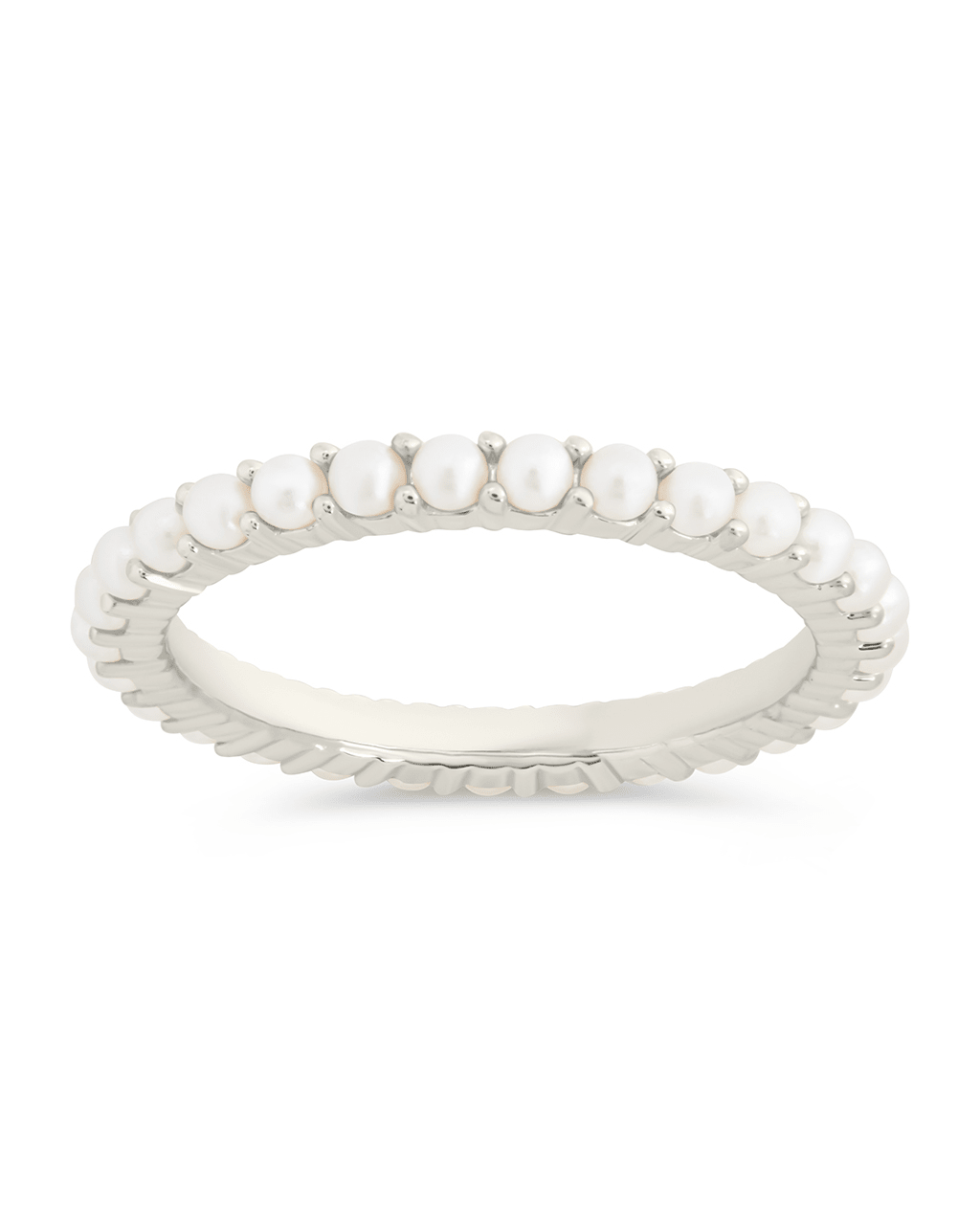 Gianna Pearl Eternity Ring