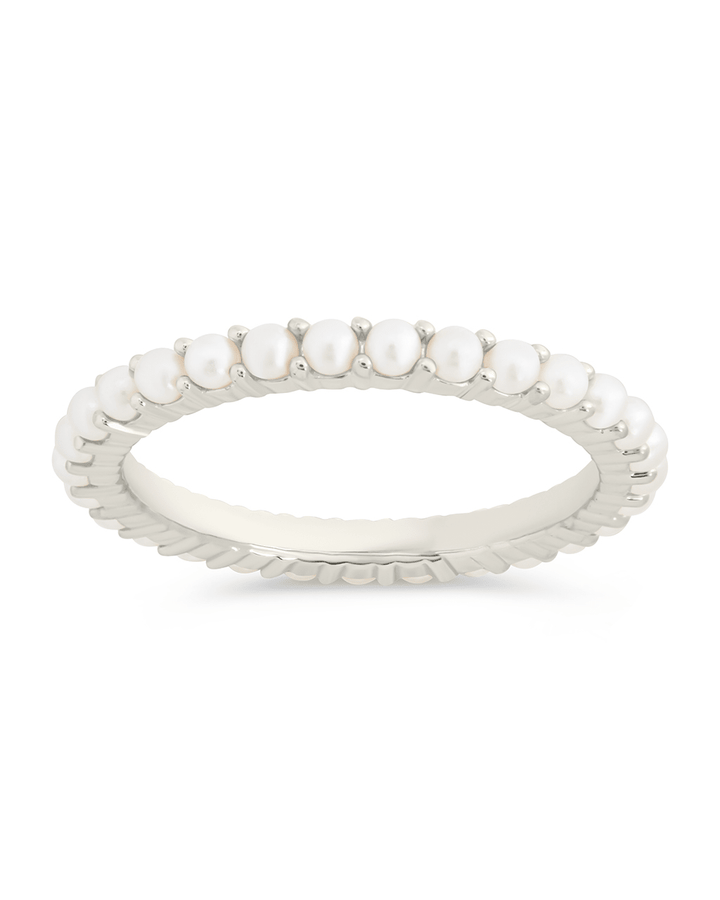 Gianna Pearl Eternity Ring