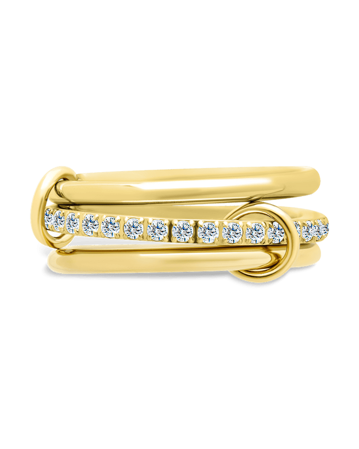 Dominika CZ Link Stacking Ring