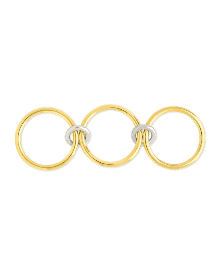 Jasmin Link Stacking Ring