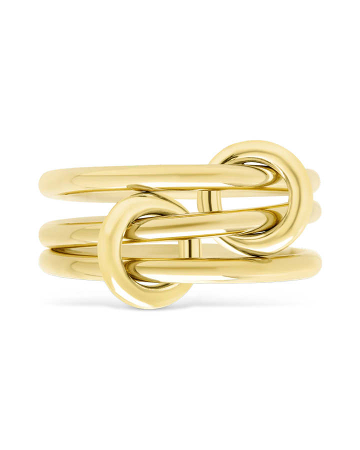 Jasmin Link Stacking Ring