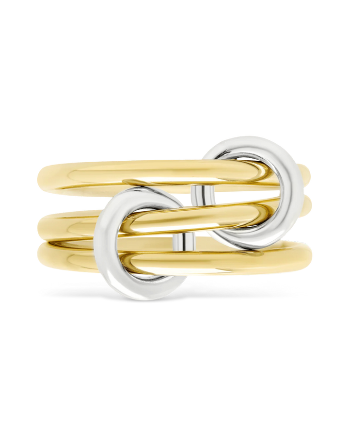 Jasmin Link Stacking Ring