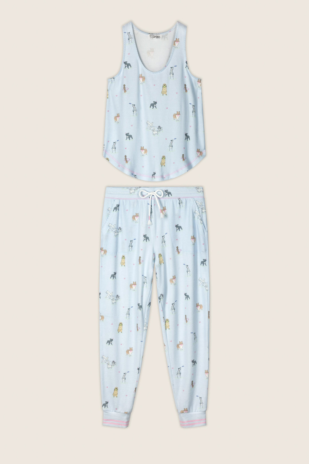 Bark Park Fetch & Frolic Long PJ Set