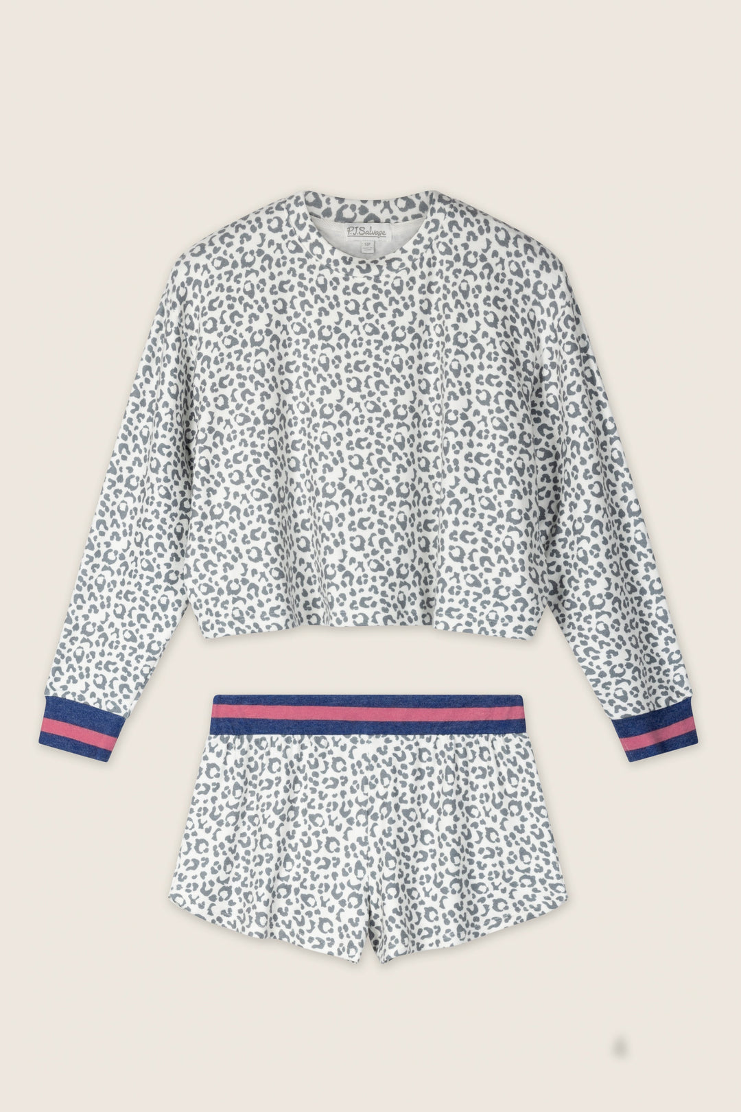 Cat’s Meow Big Stretch Short PJ Set