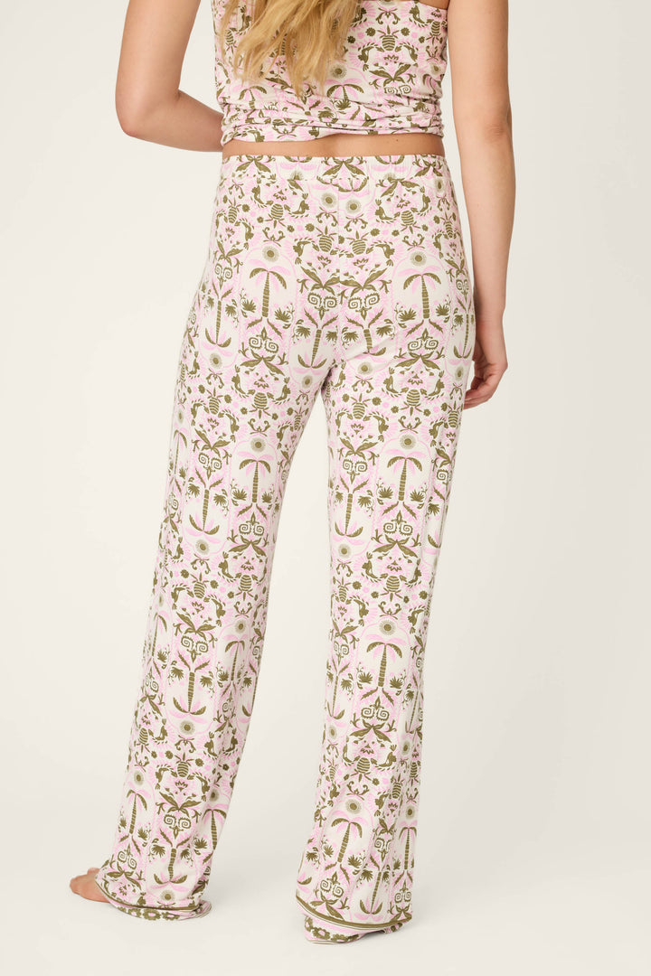 Déjà Vu Dreams Tiki Time Open Leg Pants