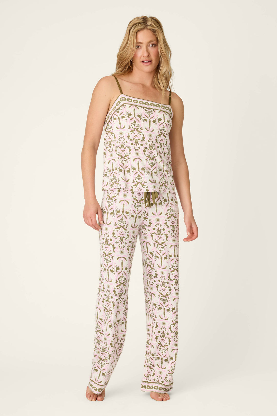 Déjà Vu Dreams Tiki Time Long PJ Set
