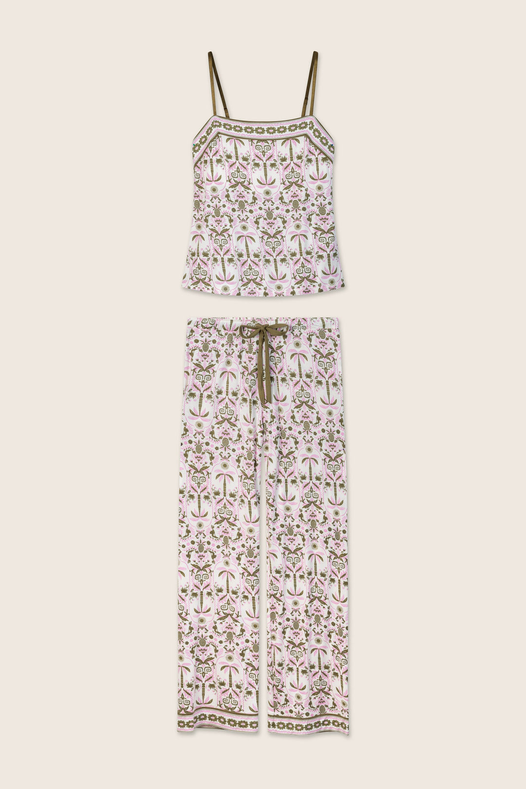 Déjà Vu Dreams Tiki Time Long PJ Set