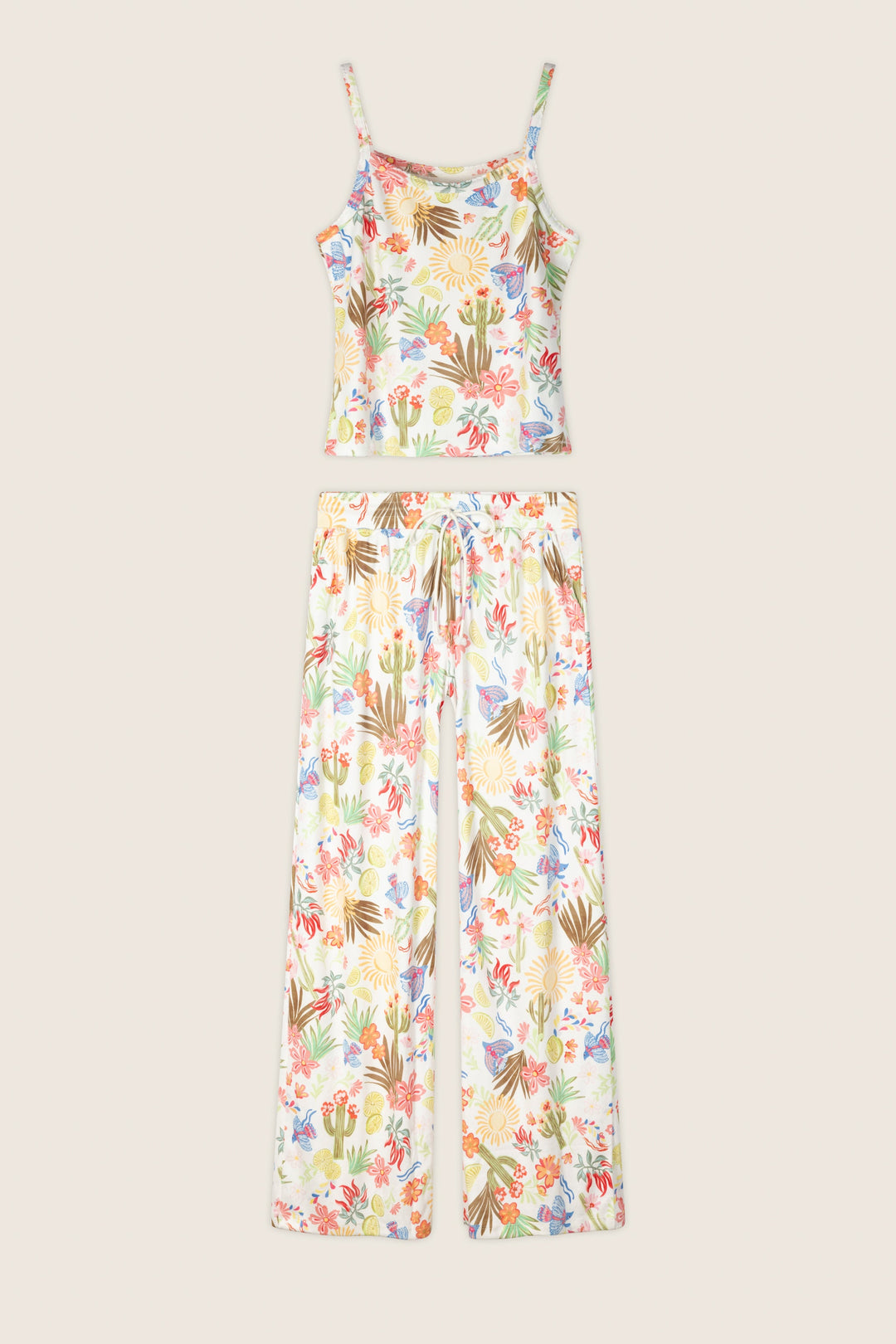 Feelin' Prickly Desert Dreams Long PJ Set