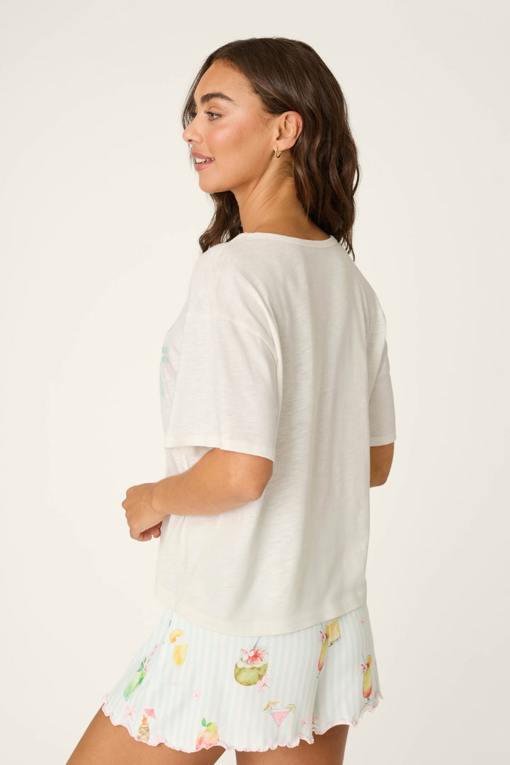 It's Five O'clock Somewhere "Happy Hour" Graphic T-Shirt