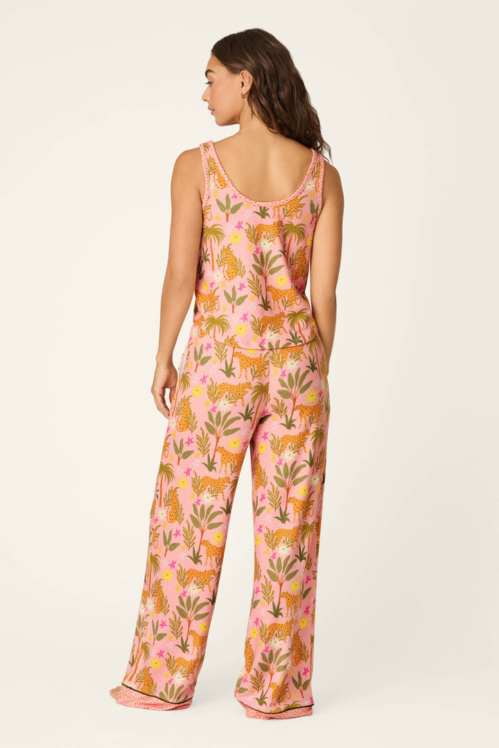 In the Jungle Leopard Safari Long PJ Set