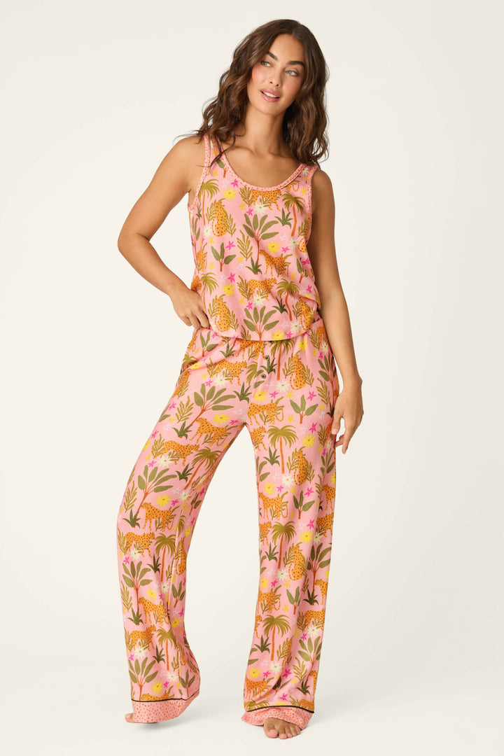 In the Jungle Leopard Safari Tank Top
