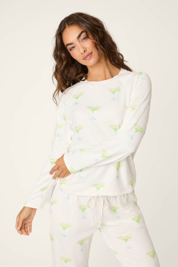 Margarita Mama Spicy Sips Long Sleeve Top