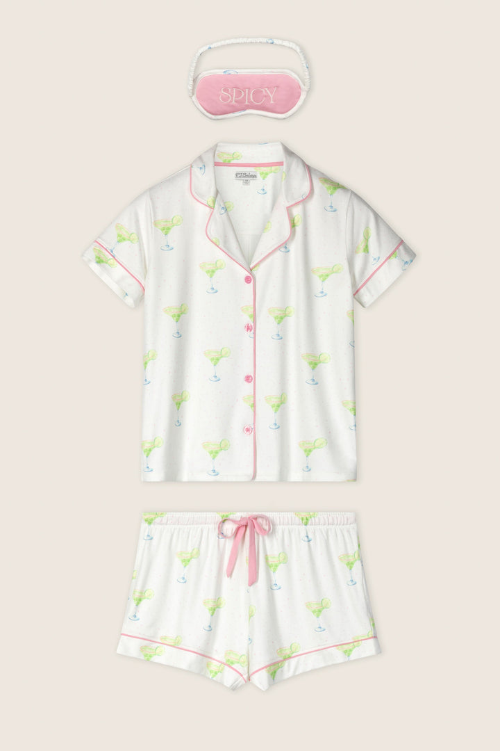 Margarita Mama Spicy Sips 3-Piece Short PJ Set