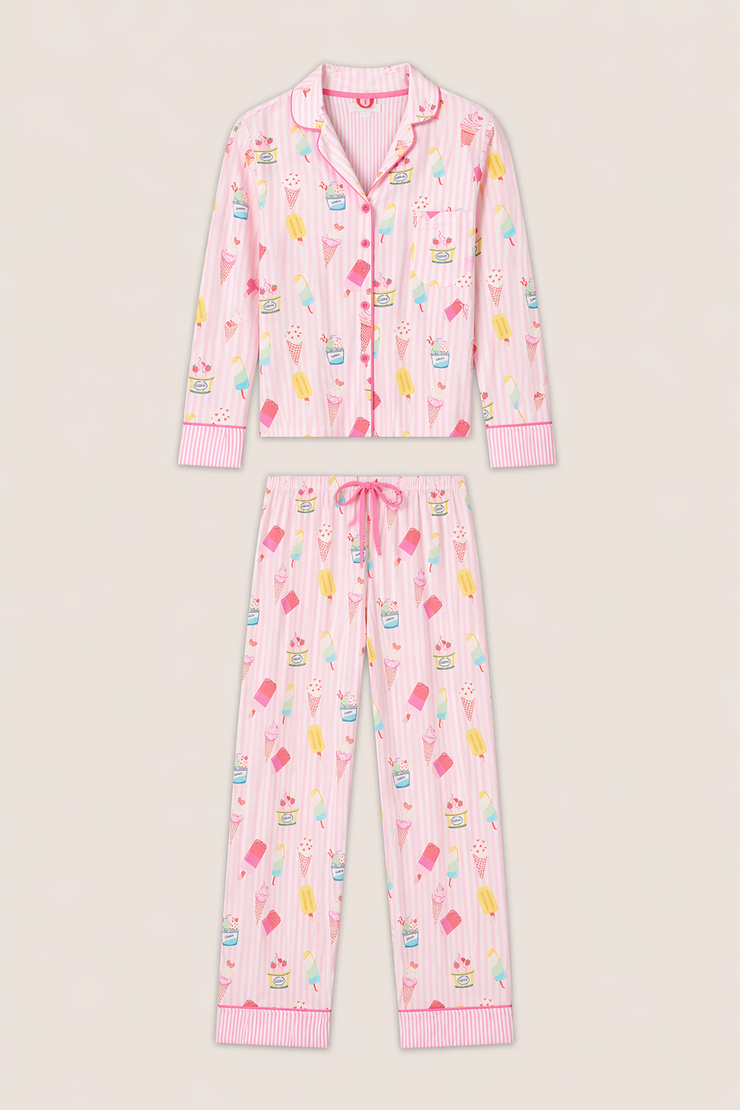 Playful Prints Sugar Rush Long PJ Set