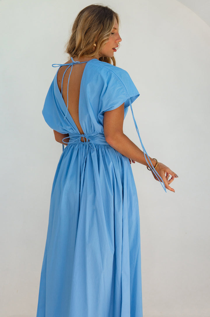 Rafina Goddess Cotton Maxi Dress by Bali ELF