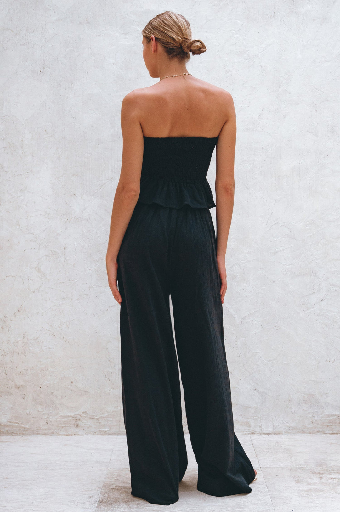 Raya Wide Leg Linen Pants by Bali Lane